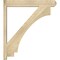 Ekena Millwork Imperial Craftsman Rough Sawn Outlooker, Douglas Fir, 6"W x 34"D x 38"H OUT06X34X38IMP04RDF - alternate 3